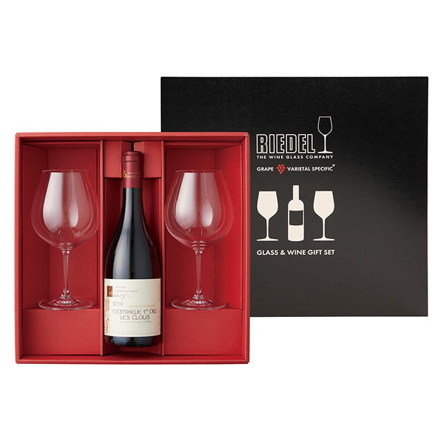 リーデル[RIEDEL]のブルゴーニュ赤ワイン＋リーデル〈ヴィノム〉ピノ