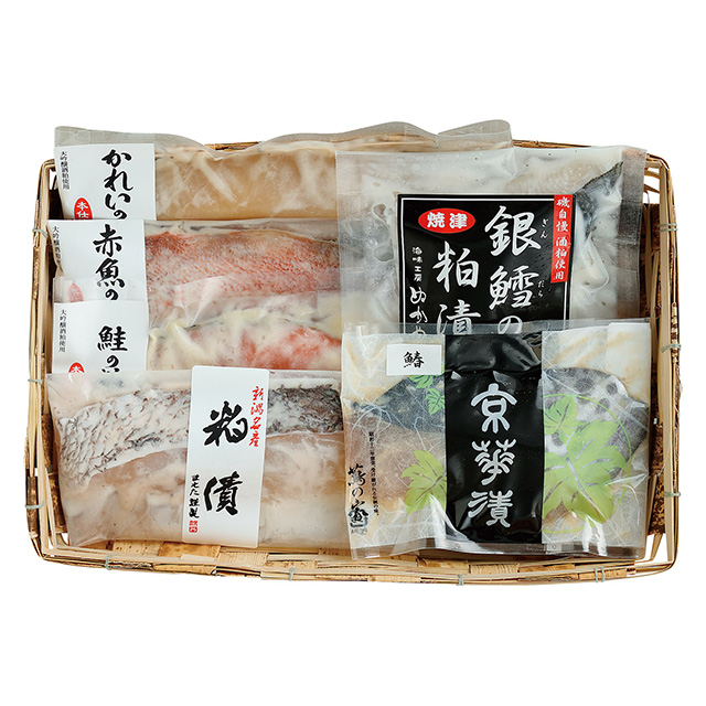 やっちゃば倶楽部 漬け魚6種詰合せ