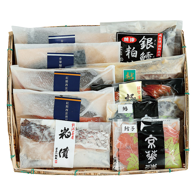 やっちゃば倶楽部 漬け魚8種詰合せ