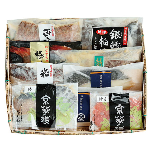 やっちゃば倶楽部 漬け魚8種詰合せ