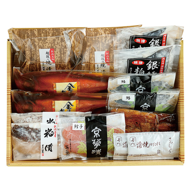 やっちゃば倶楽部 漬け魚6種・煮魚・うなぎセット