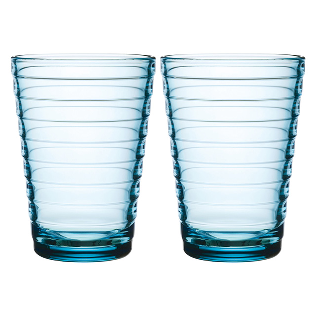 iittala アイノ・アアルト ペアハイボールグラス ライトブルー