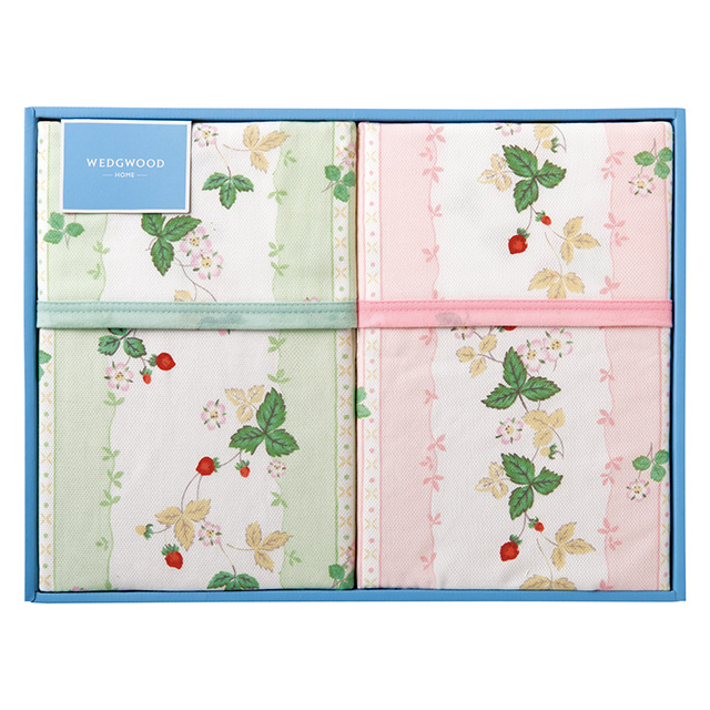 WEDGWOOD 綿毛布(毛羽部分)2枚セット