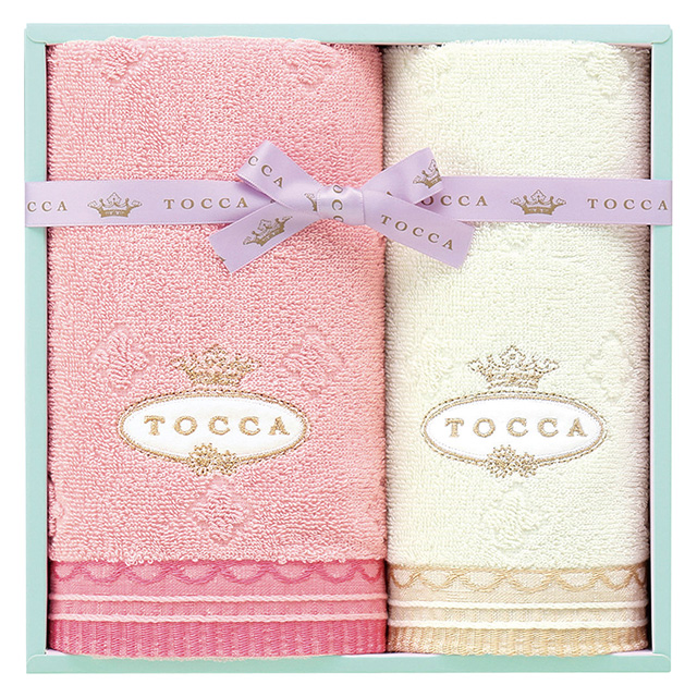 TOCCA タオル2枚セット ピンク