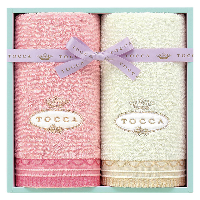 TOCCA フェイスタオル2枚セット ピンク