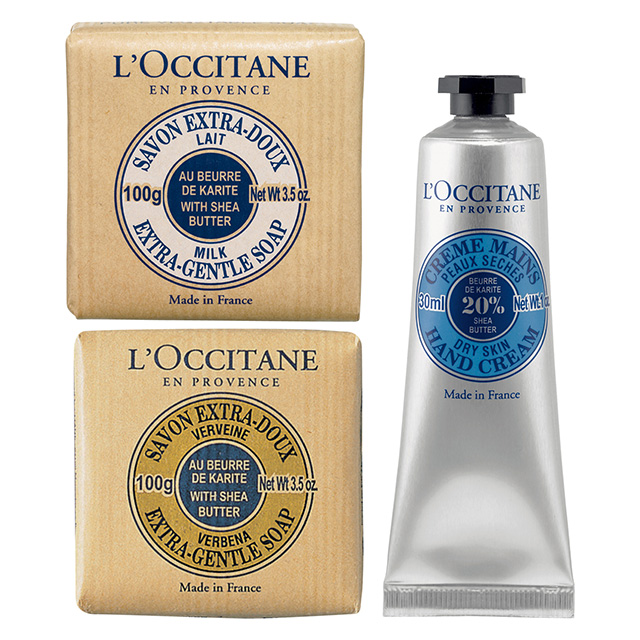 ロクシタン LOCCITANE シアハンドクリーム シアバターソープ 玄関先迄