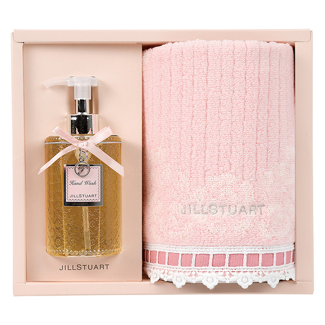 JILLSTUART ハンドウォッシュ&タオルセット ピンク