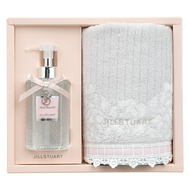 JILLSTUART ハンドジェル&タオルセット グレー