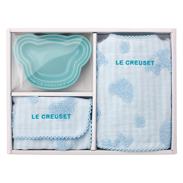 LE CREUSET Baby ベビー・デイリー・ギフトセット パステルブルー