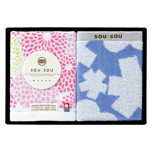 SOU・SOU ウォッシュタオル2枚セット