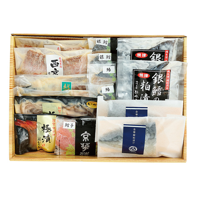 やっちゃば倶楽部 漬け魚9種詰合せ【2018年秋冬号掲載】