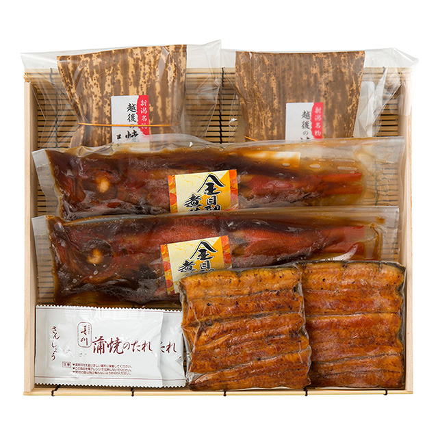 やっちゃば倶楽部 漬け魚2種・煮魚・うなぎセット