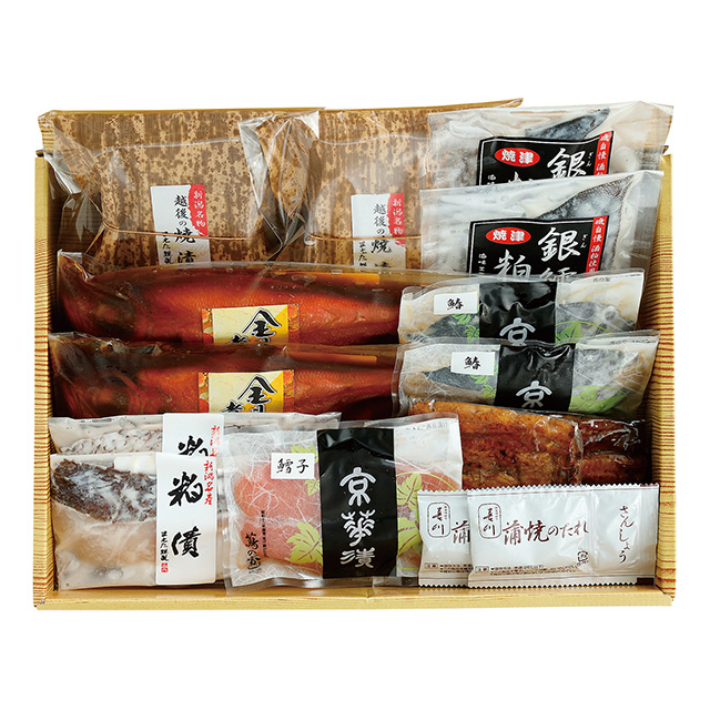 やっちゃば倶楽部 漬け魚6種・煮魚・うなぎセット【2018年秋冬号掲載】