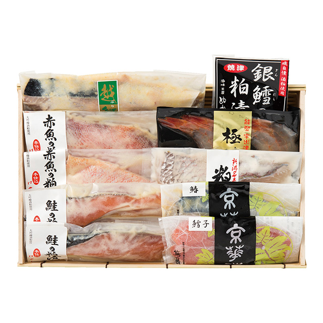 漬け魚8種詰合せ メイン画像