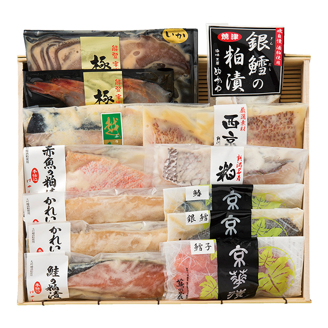 漬け魚12種詰合せ メイン画像