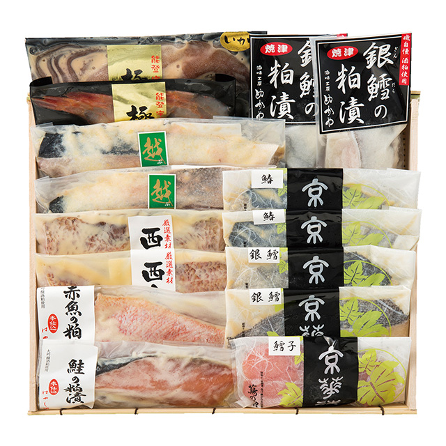 漬け魚10種詰合せ メイン画像