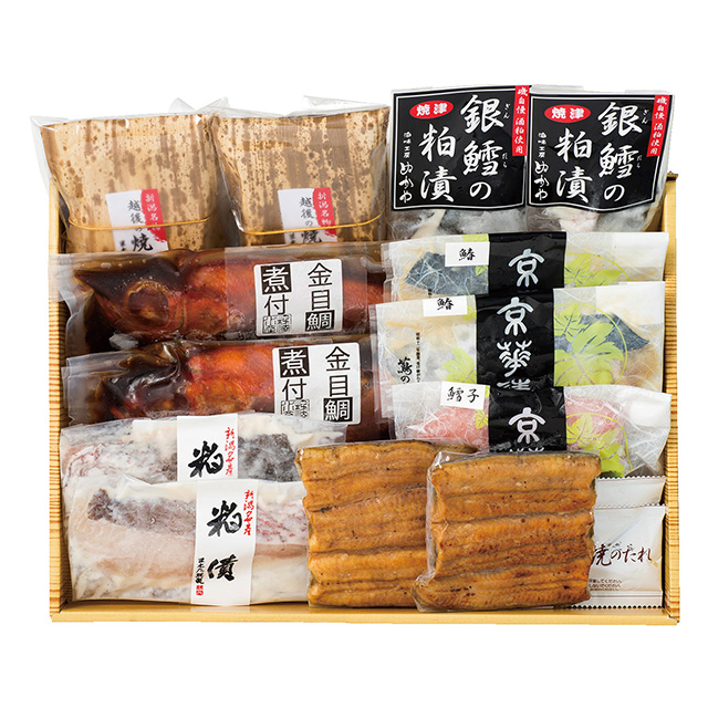 漬け魚6種・煮魚・うなぎセット メイン画像