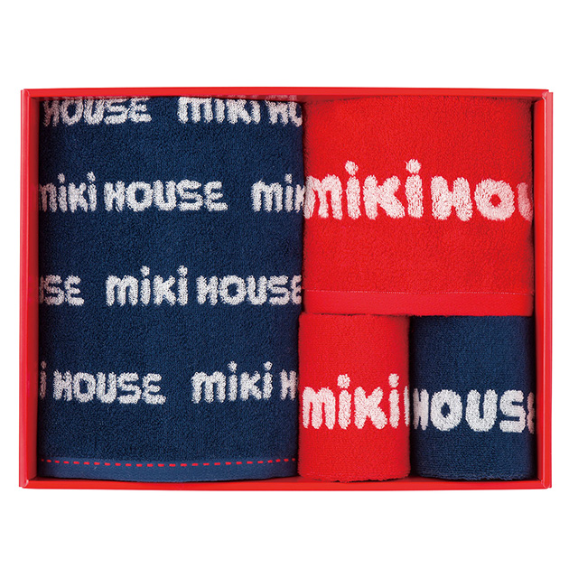 ミキハウス[MIKI HOUSE]のタオル4枚セット｜お祝い・ギフトのお返し通販【ゼクシィ内祝い】