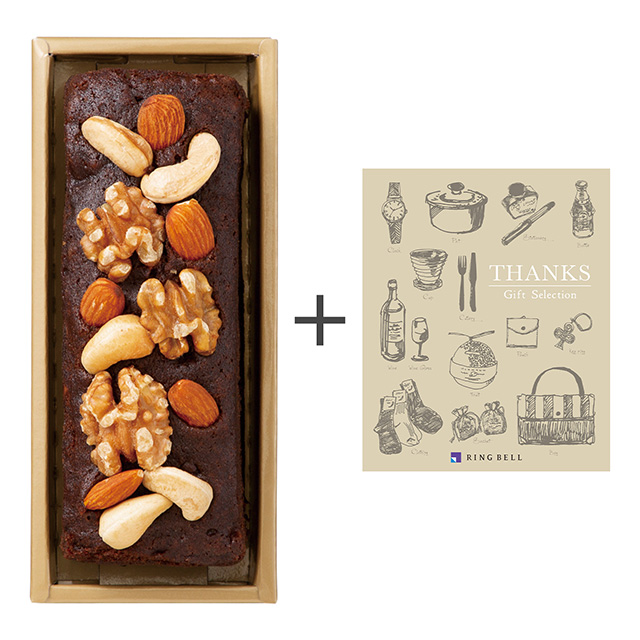 ラ・マーレ・ド・チャヤ チョコレートケーキ＋カタログ式ギフト サンクス シルクブロンズ メイン画像