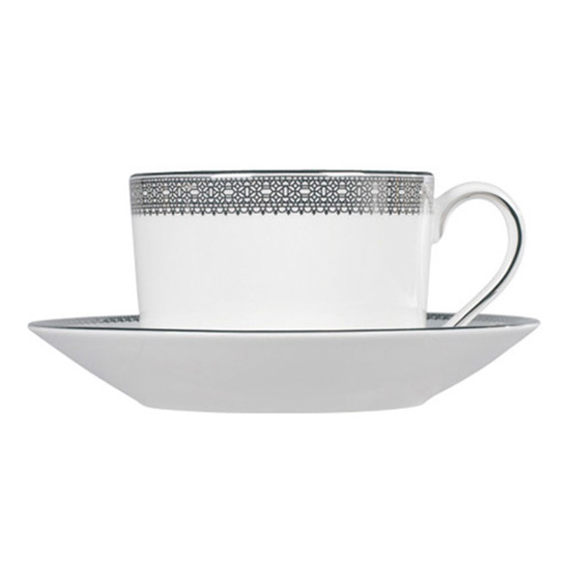 VERA WANG WEDGWOOD ヴェラ・ウォン ヴェラレース プラチナ ティーカップ&ソーサー