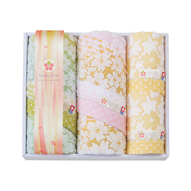 白桜 タオル4枚セット メイン画像
