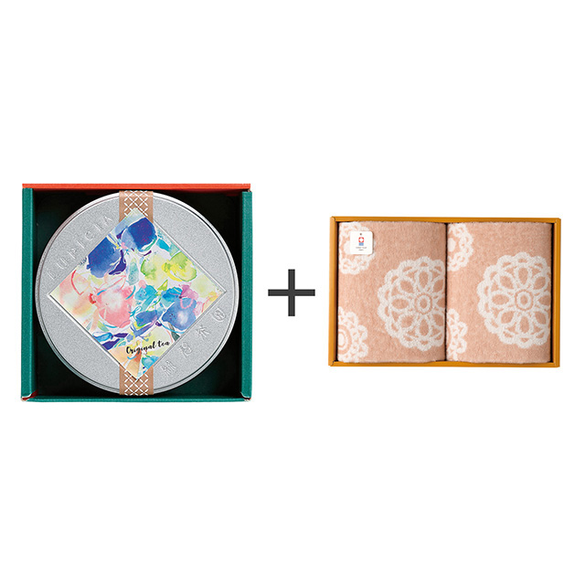 LUPICIA ルピシア ゼクシィオリジナルティー+今治のウォッシュタオル2枚セット