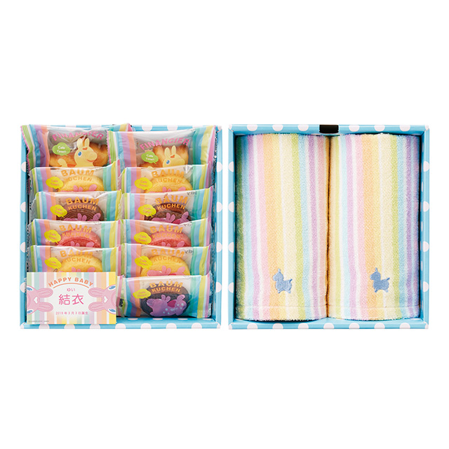 RODY スイーツ&タオル詰合せBOX C ピンク