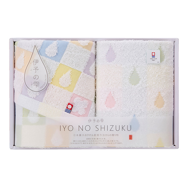 伊予の雫 タオル2枚セット メイン画像
