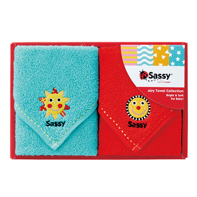 Sassy ミニタオル2枚セット