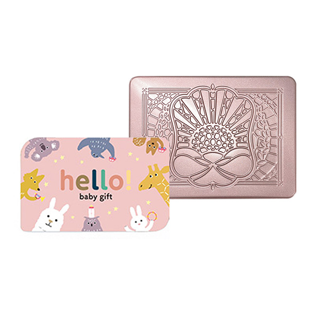 カードで贈るカタログ式ギフト hello! baby gift うさぎ カード缶 メイン画像