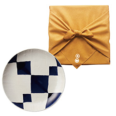 はんなり 市松丸プレート