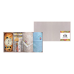 今治タオル2枚＆和菓子5点詰合せ