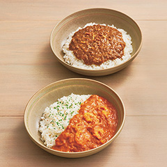 人気カレー3種と白胡麻ご飯の詰合せ