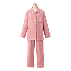 マシュマロガーゼ レディスパジャマ M ピンク