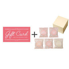 webカタログ式ギフト ウォームハート＋和紙風花柄パック米詰合せ