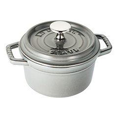 ストウブ[staub] ココット・ラウンド14cm グレー