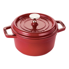 ストウブ[staub] ピコ・ココット・ラウンド16cm チェリーレッド