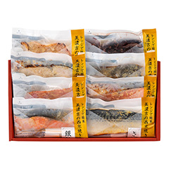 料亭の西京焼き魚8種食べくらべ
