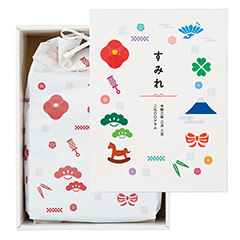 越後ファーム 名入れメモリアルBOX付き体重米 顔写真無し