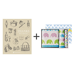 カタログ式ギフト サンクス シルクブロンズ＋ジャカード織タオル3枚セット