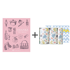 カタログ式ギフト サンクス ホイップピンク＋タオル3枚セット