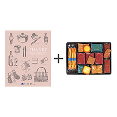 ヨックモック[YOKUMOKU] ヨックモック サンクデリス秋冬版＋カタログ式ギフト サンクス クラシックローズ