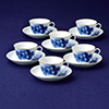 大倉陶園 碗皿6客セット